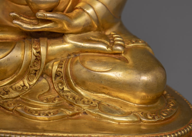 Guru Shakyamuni Buddha Figurine | The Enlightened Dharma Teacher