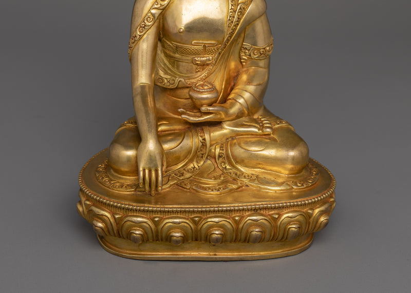 Guru Shakyamuni Buddha Figurine | The Enlightened Dharma Teacher
