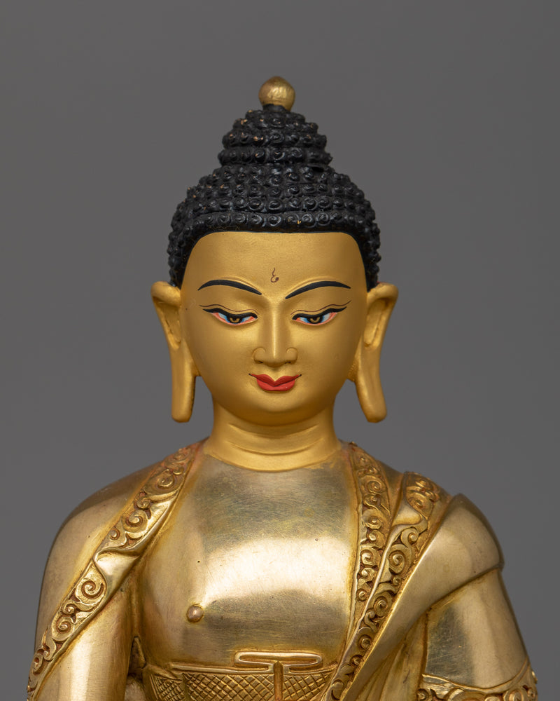 Guru Shakyamuni Buddha Figurine | The Enlightened Dharma Teacher