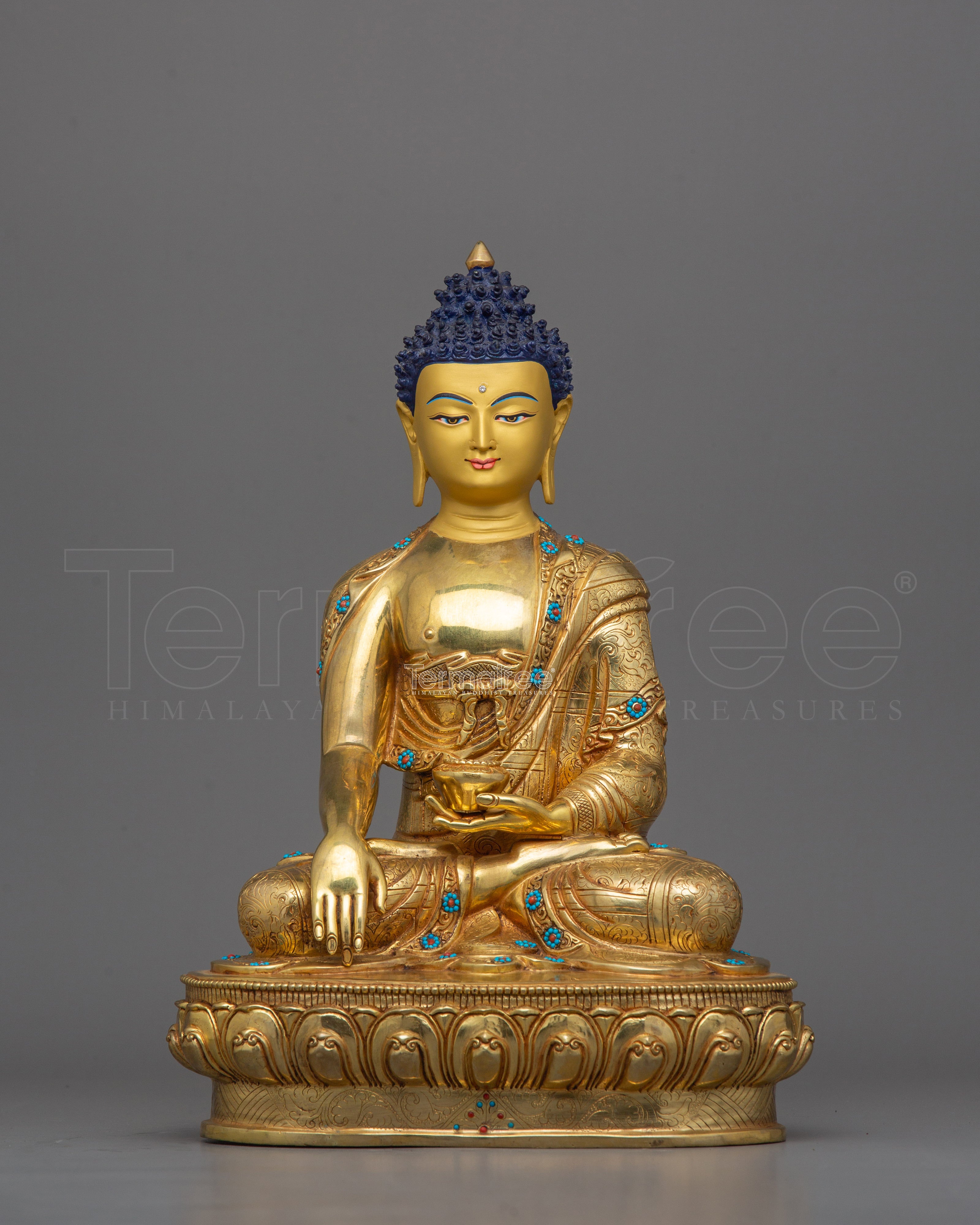 Sculpture of First Historical Buddha Shakyamuni | Buddha of Enlightenment and Wisdom