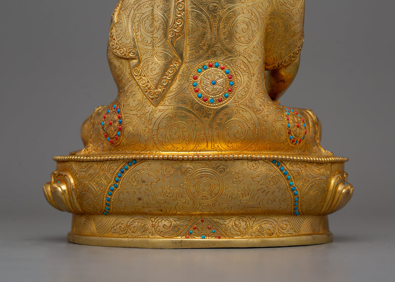 Peaceful Buddha Siddhartha Gautama Figurine | Profound Wisdom Statue