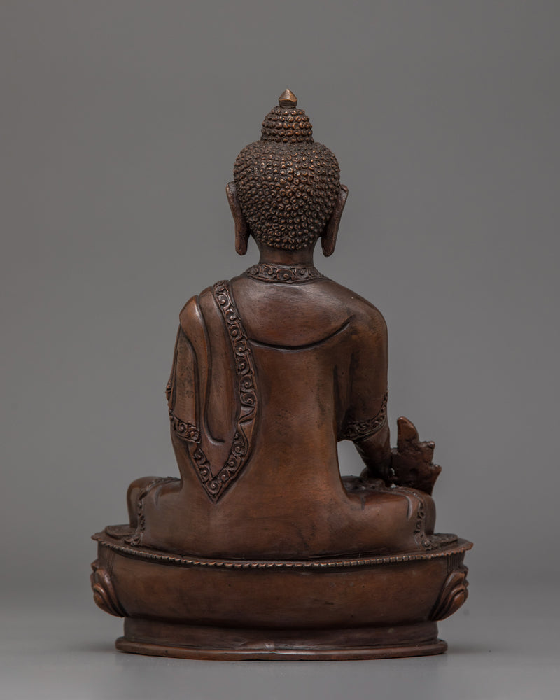 Handcrafted Medicine Buddha Deity Figurine | Healing and Transformation