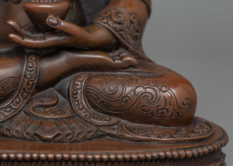Enlightened Shakyamuni Buddha Sculpture | Buddhist Meditation Sculpture