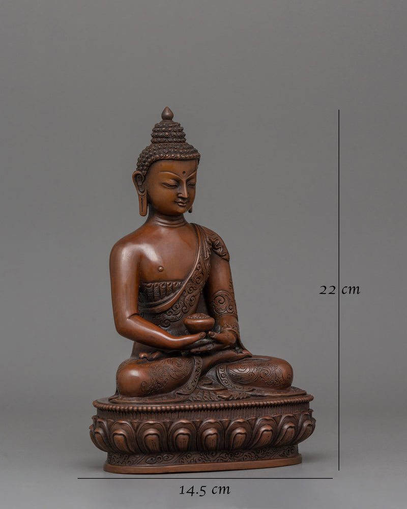 Amitabha Buddha Brown Body 