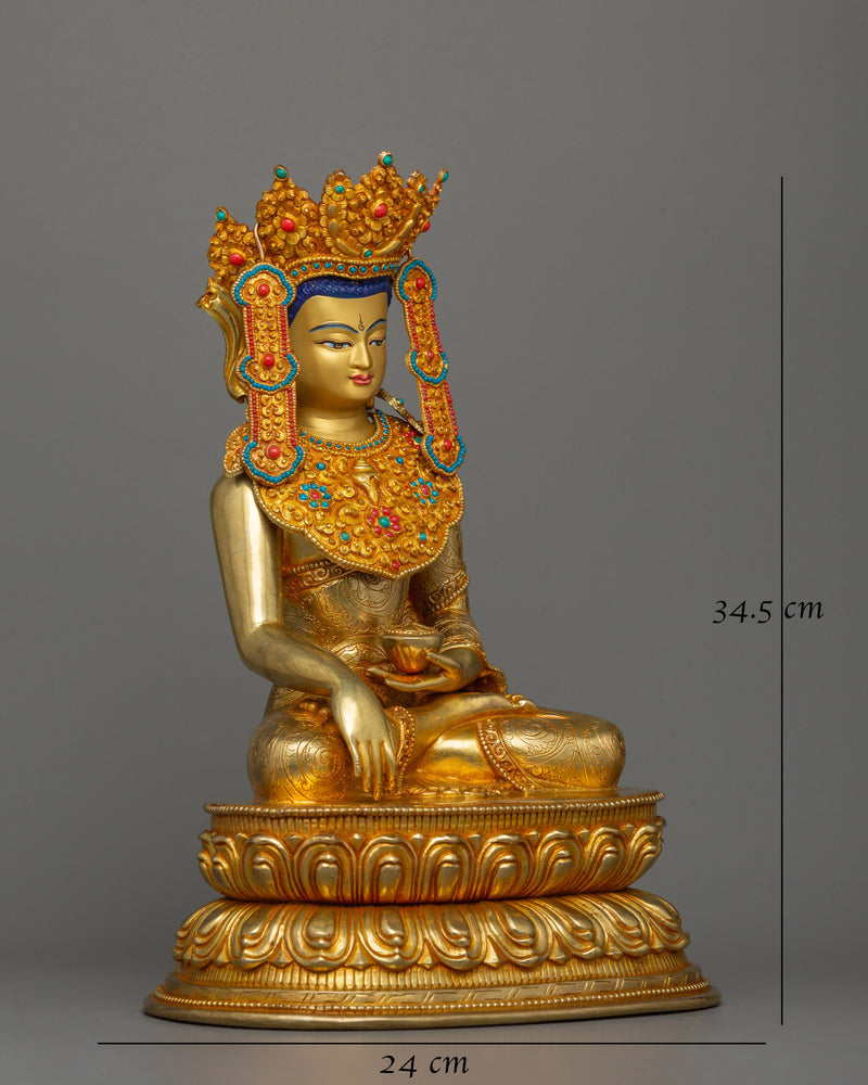 peaceful-crown-shakyamuni-buddha
