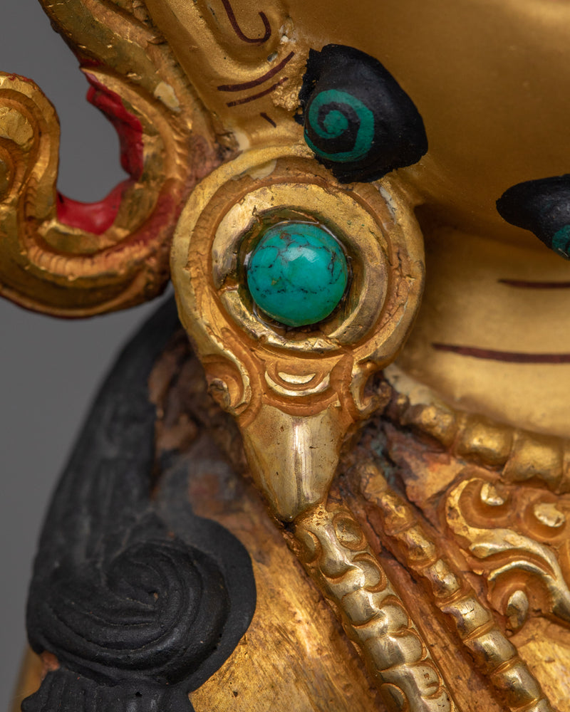 Tibetan Wealth God Dzambhala Statue | Spiritual Wealth and Prosperity Deity