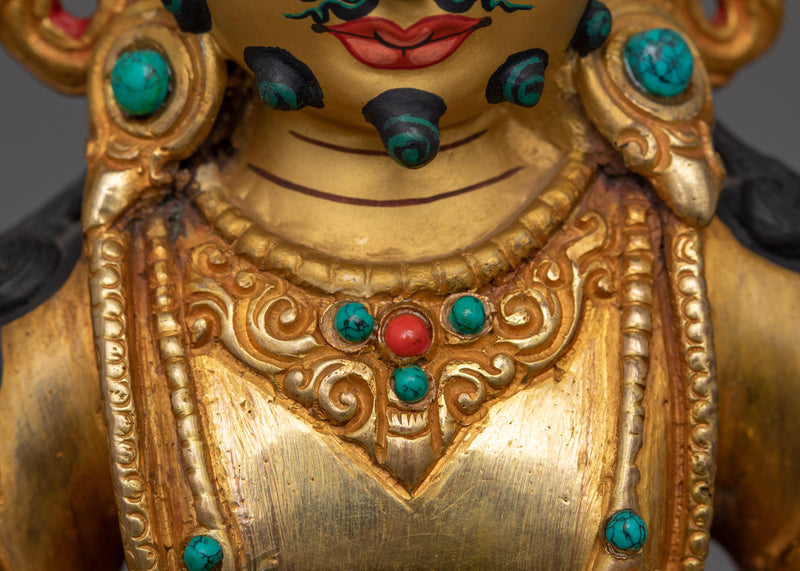Tibetan Wealth God Dzambhala Statue | Spiritual Wealth and Prosperity Deity