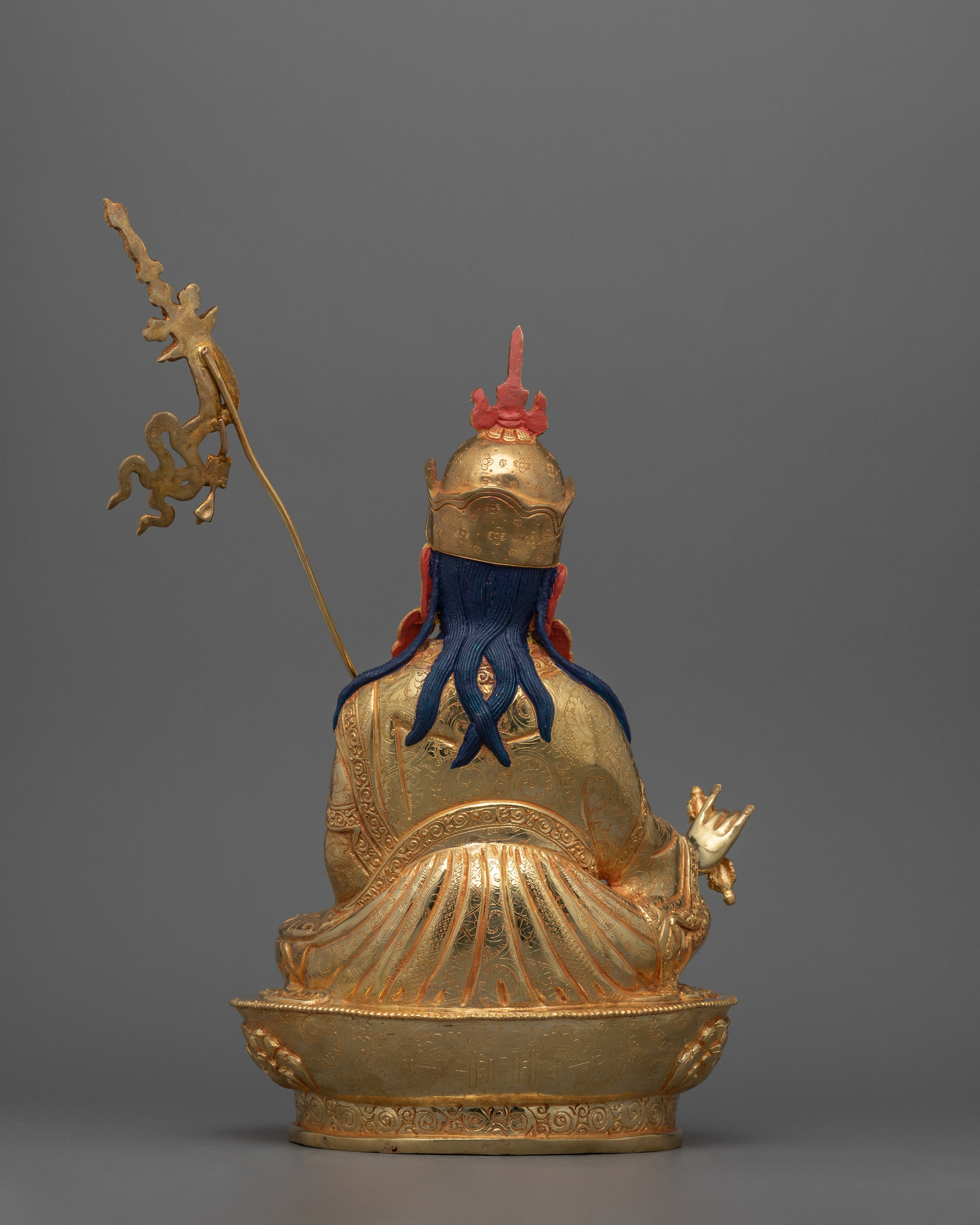 Guru Padmasambhava Tantric Master Figurine | Founder of Tibetan Buddhism