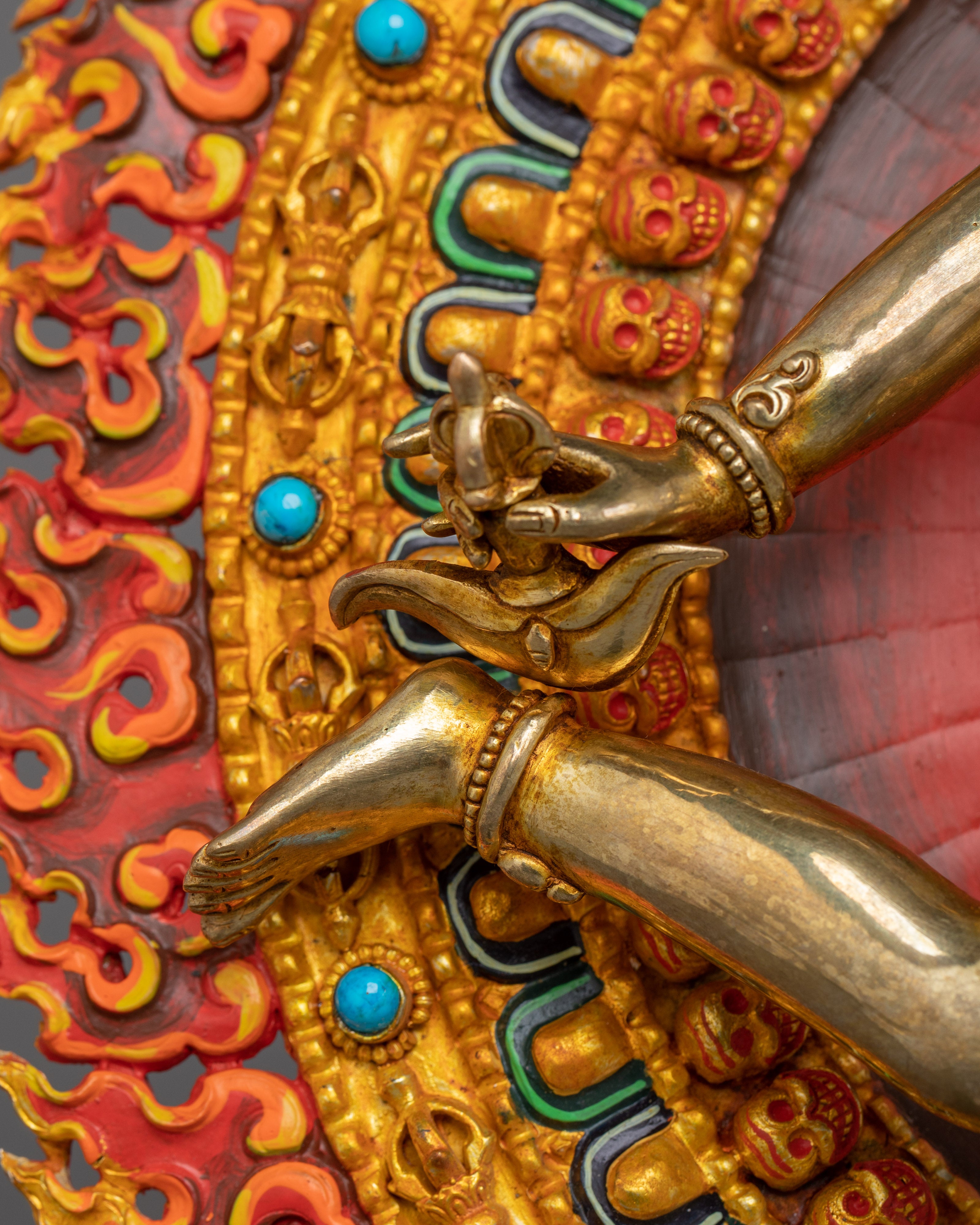 Vajrayogini Statue with Beautiful Halo | Goddess of Wisdom and Liberation