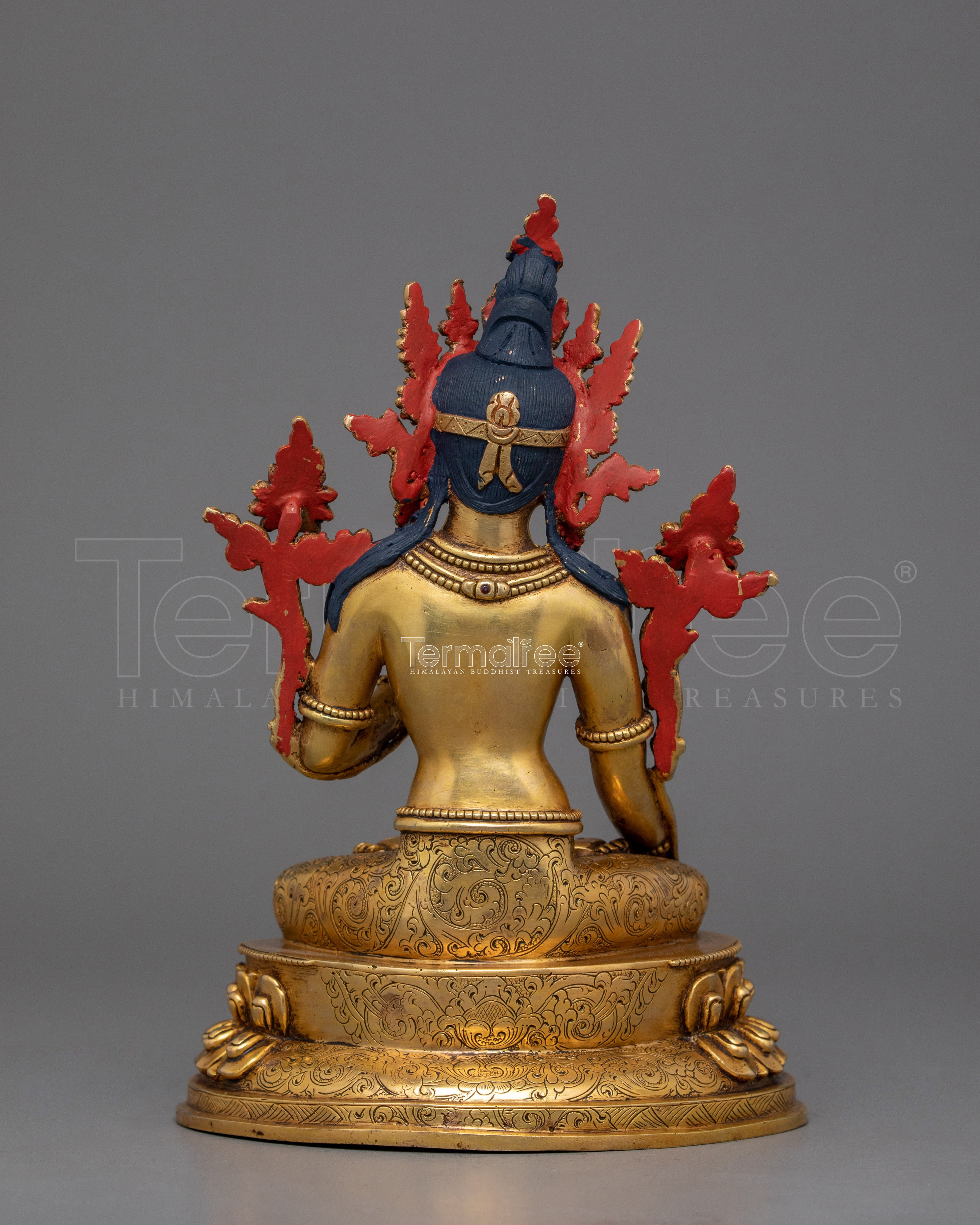 Compassion Deity White Tara Statue | Ideal for Spiritual Practice and Healing