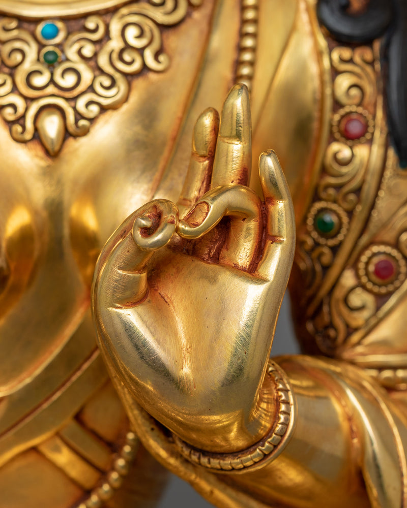 Tibetan Green Tara Goddess Statue | A Divine Symbol of Mercy and Enlightenment