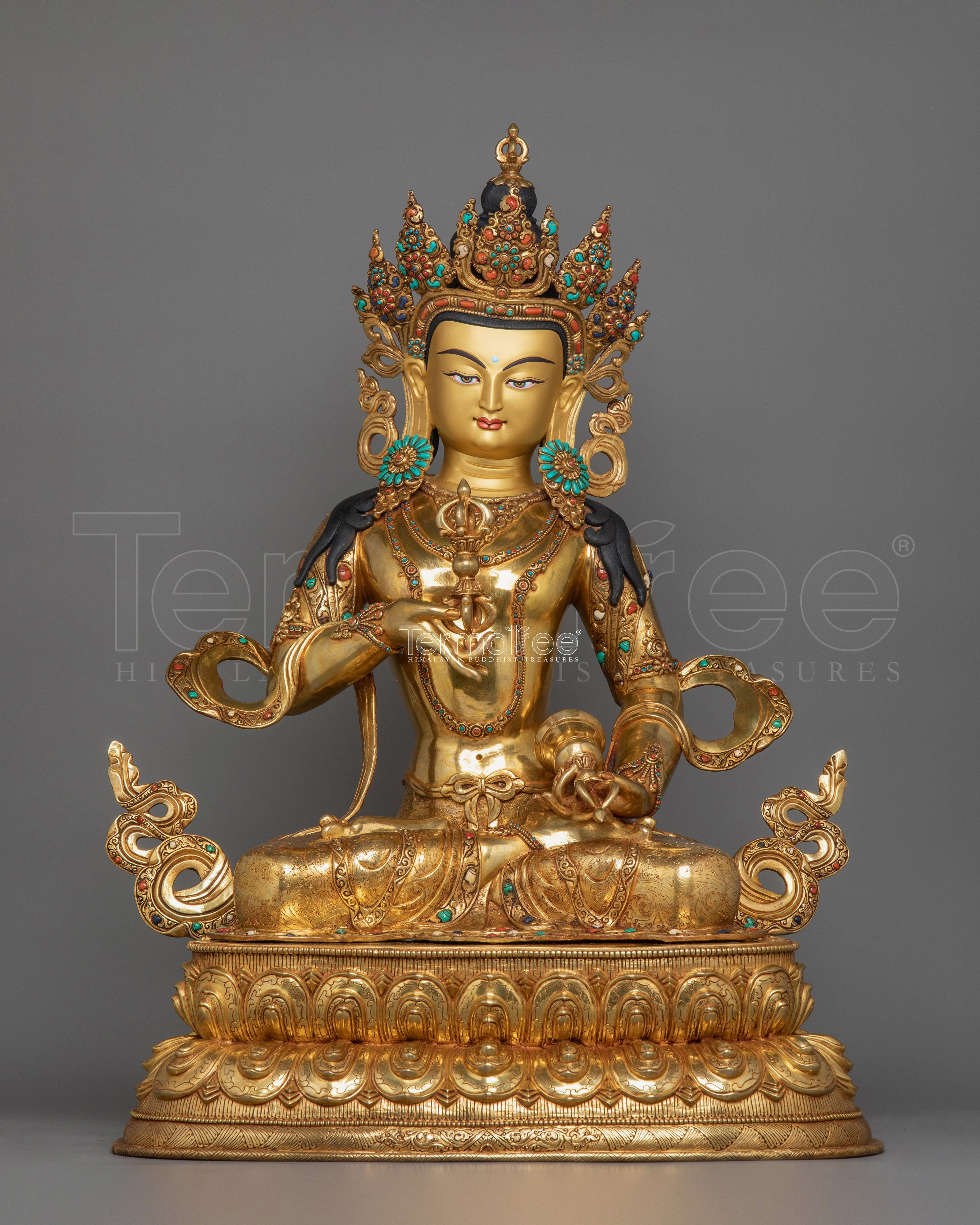 Deity of Purification Vajrasattva Statue | Traditional Art for Shrine Decor