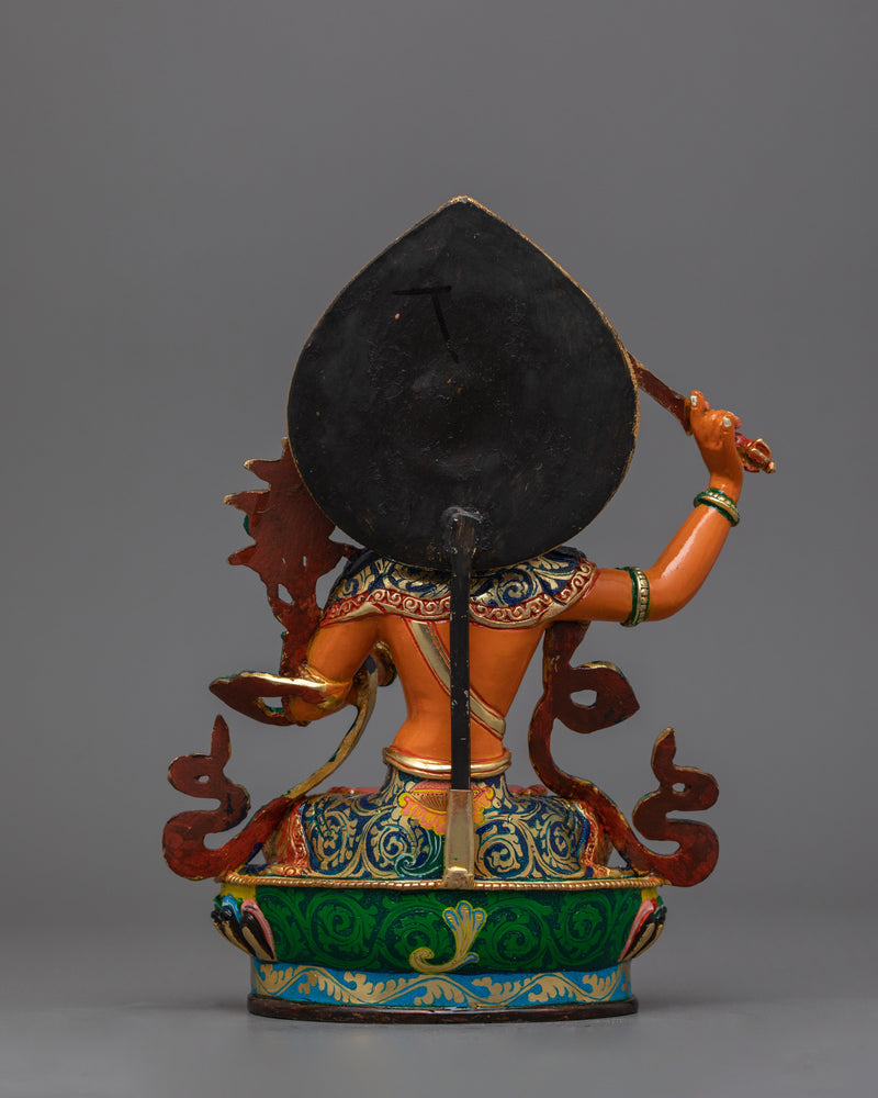 Enlightened Deity Manjushri Figurine | Spiritual Figure for Meditation