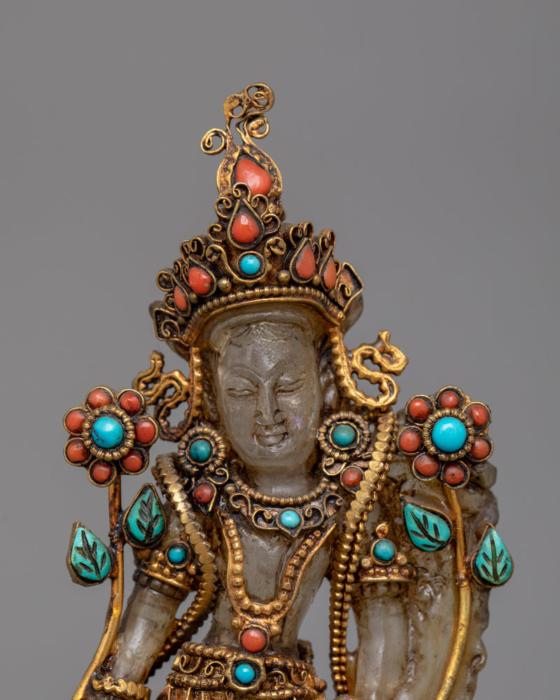 Handcrafted Lord Lokeshwor Figurine | Sacred Guardian of Compassion and Peace