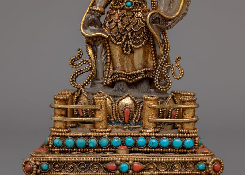 Handcrafted Lord Lokeshwor Figurine | Sacred Guardian of Compassion and Peace