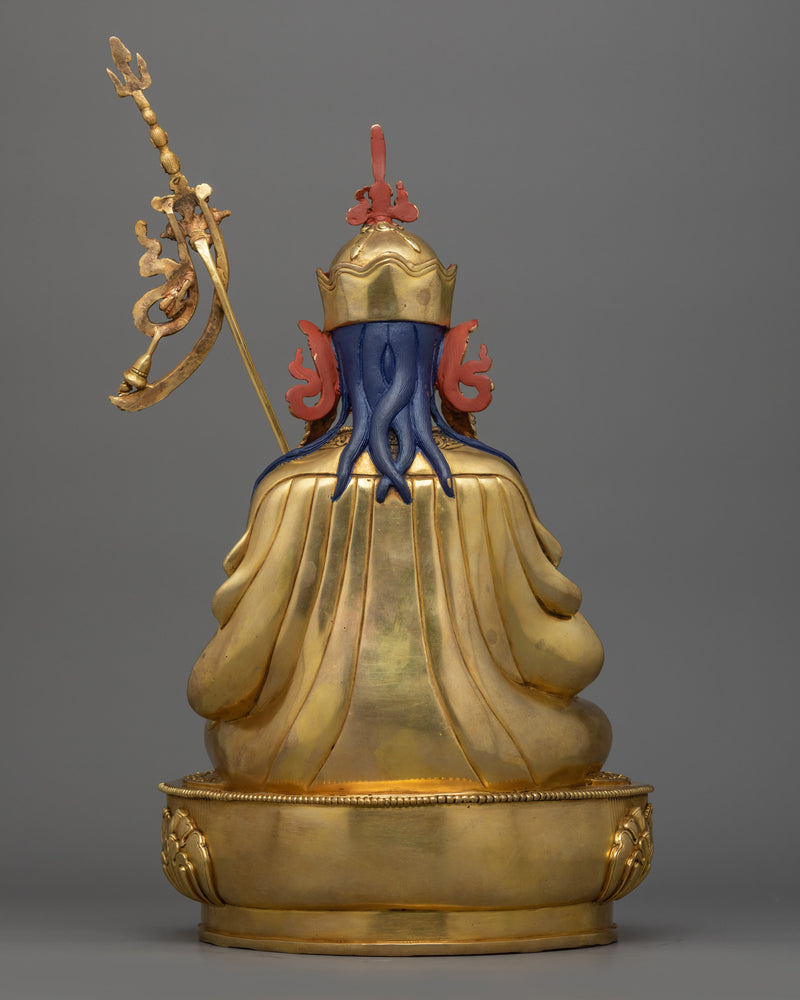 Tibetan Deity Guru Tsokye Dorje Figurine | Lake-Born Vajra Guru