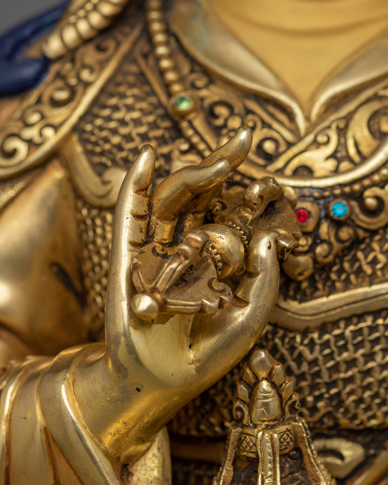 Tibetan Deity Guru Tsokye Dorje Figurine | Lake-Born Vajra Guru