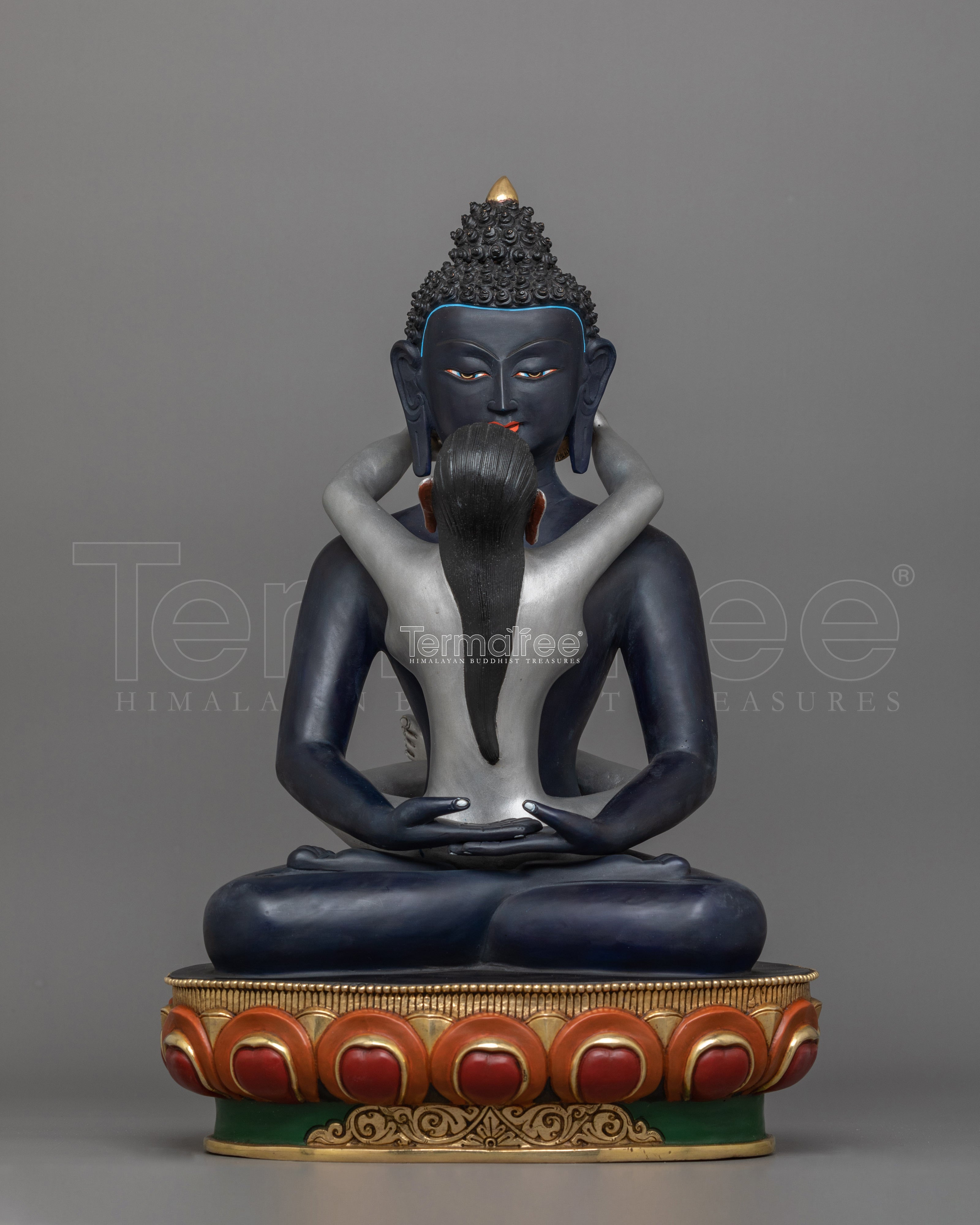 Himalayan Buddhist Samantabhadra Statue – Embodiment of Wisdom and Compassion