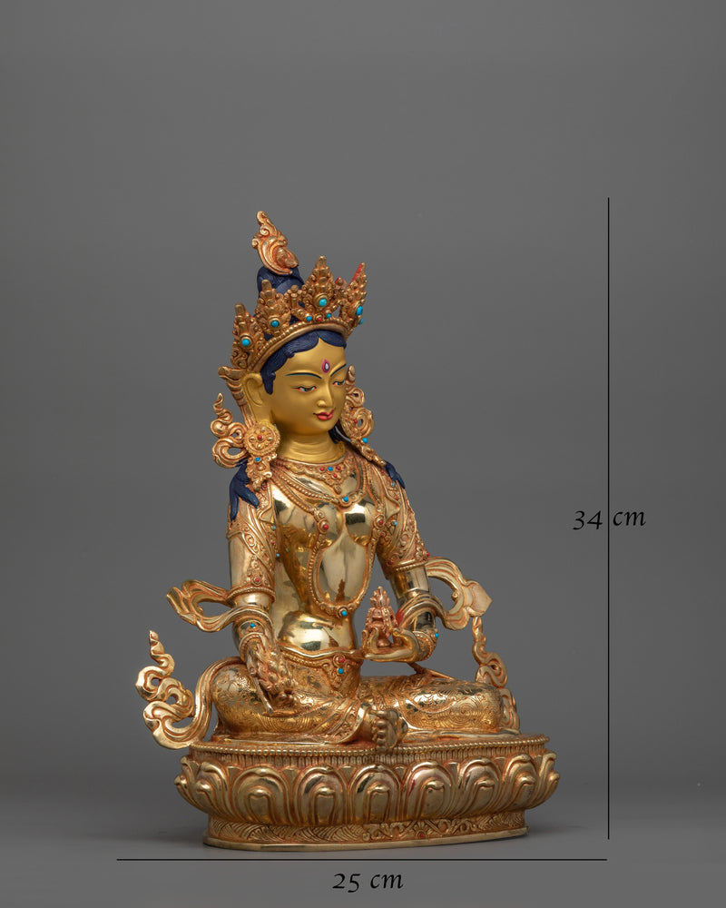 himalayan-statue-of-female-bodhisattva