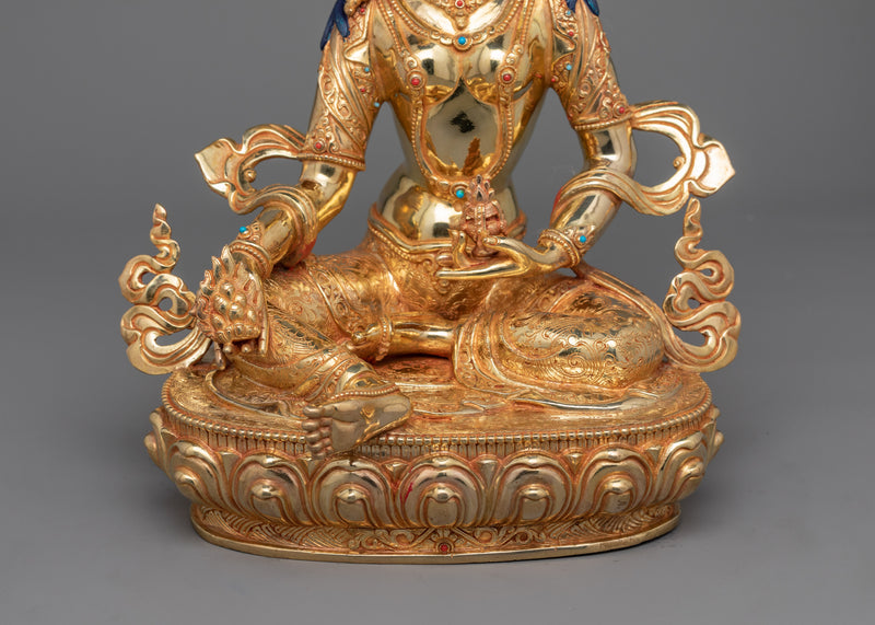 Himalayan Statue of Female Bodhisattva | The Goddess of Mercy