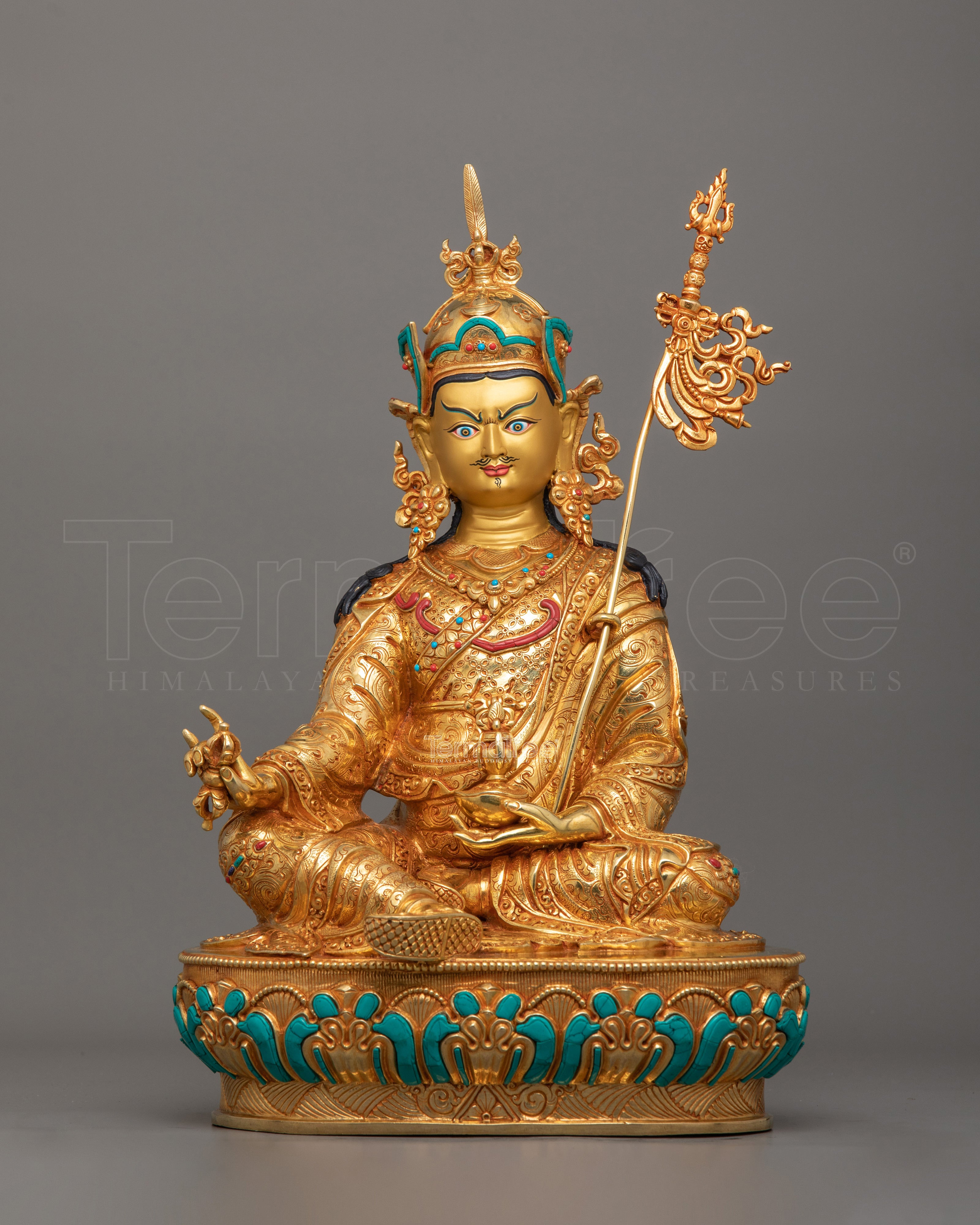 Himalayan Vajrayana Master Guru Rinpoche Statue | A Symbol of Power and Compassion