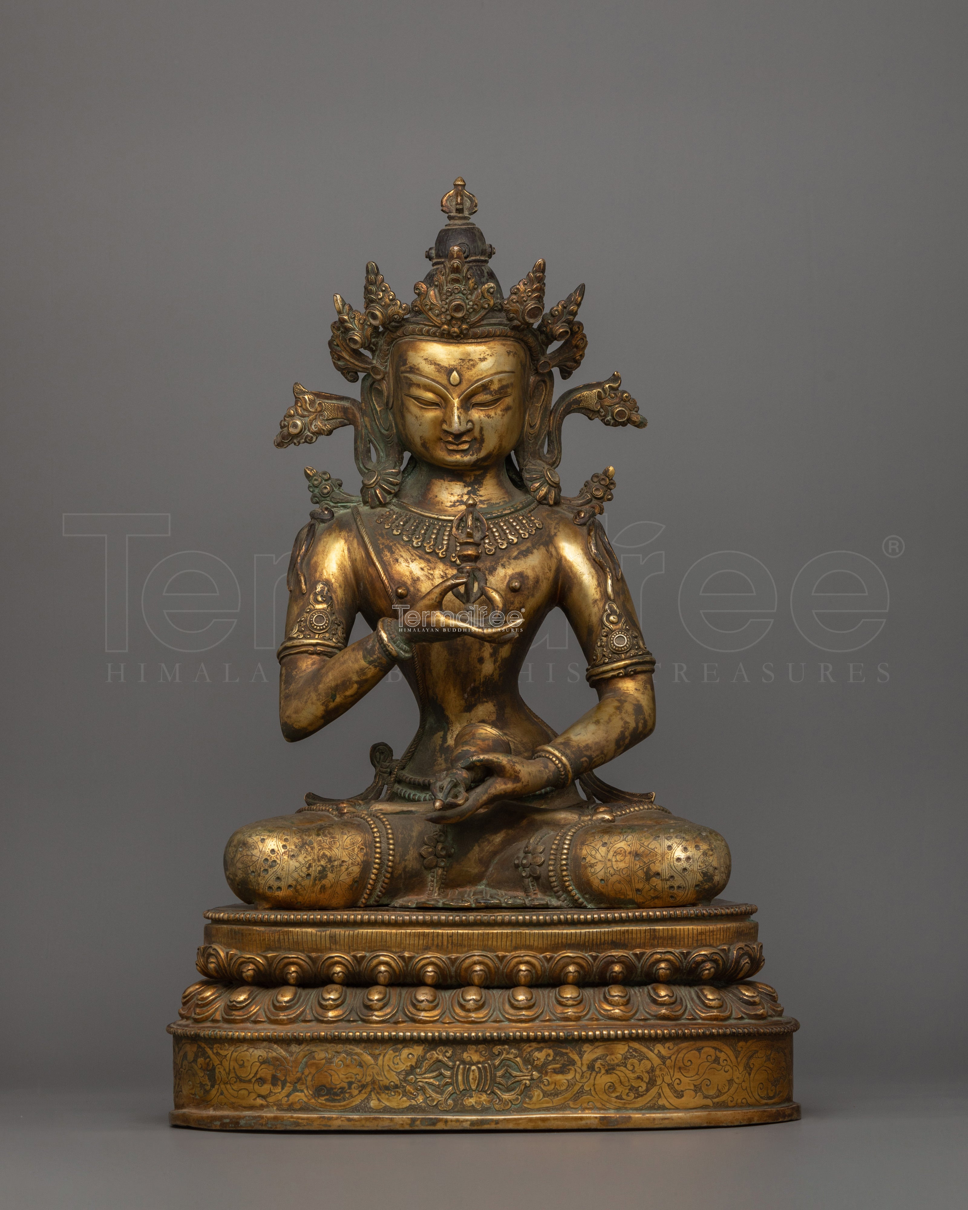 Himalayan Boddhisattva Vajrasattva Statue | The Symbol of Purification and Enlightenment