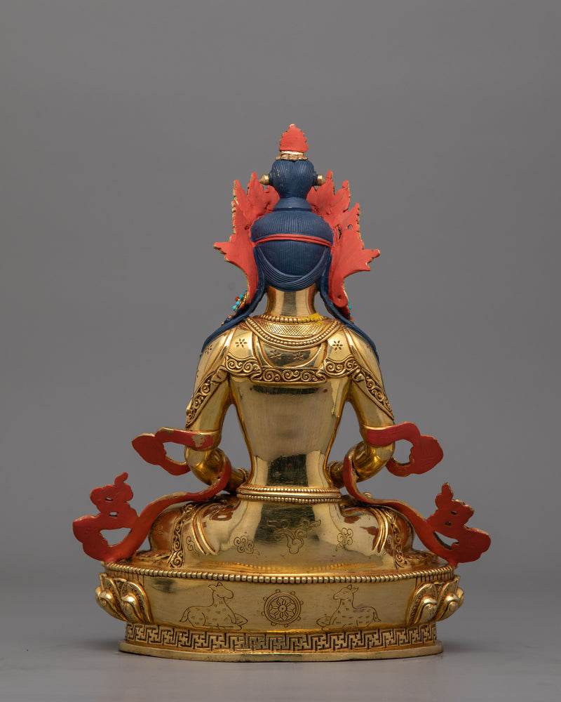 Buddhist Lord of Infinite Life Amitayus | Icon of Transcendence and Wisdom