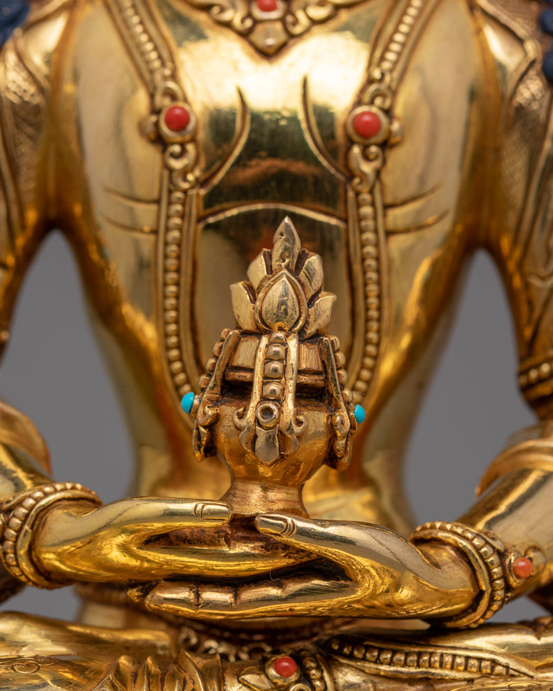 Buddhist Lord of Infinite Life Amitayus | Icon of Transcendence and Wisdom