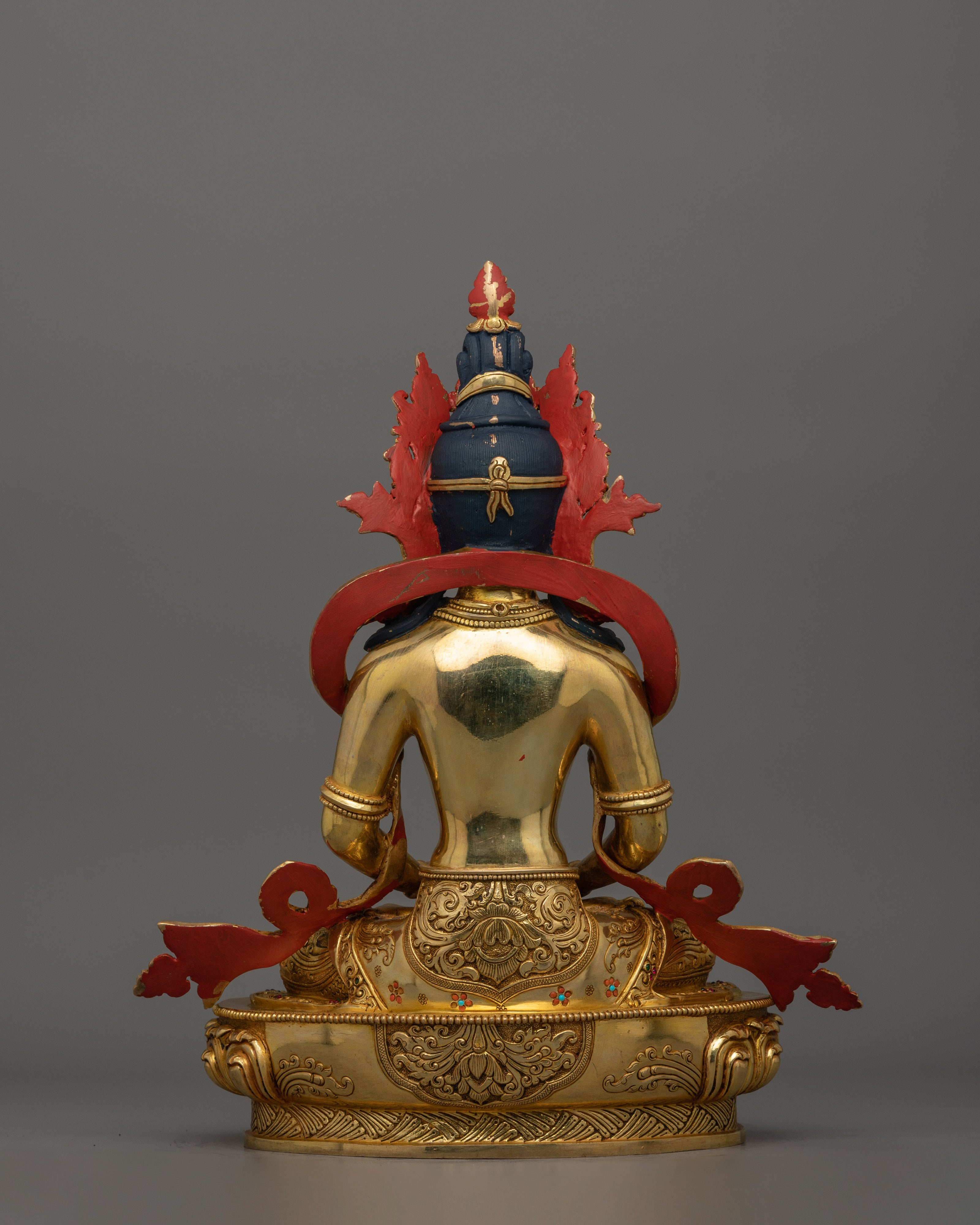 Himalayan Meditating Amitayus Figurine | Symbol of Spiritual Transformation