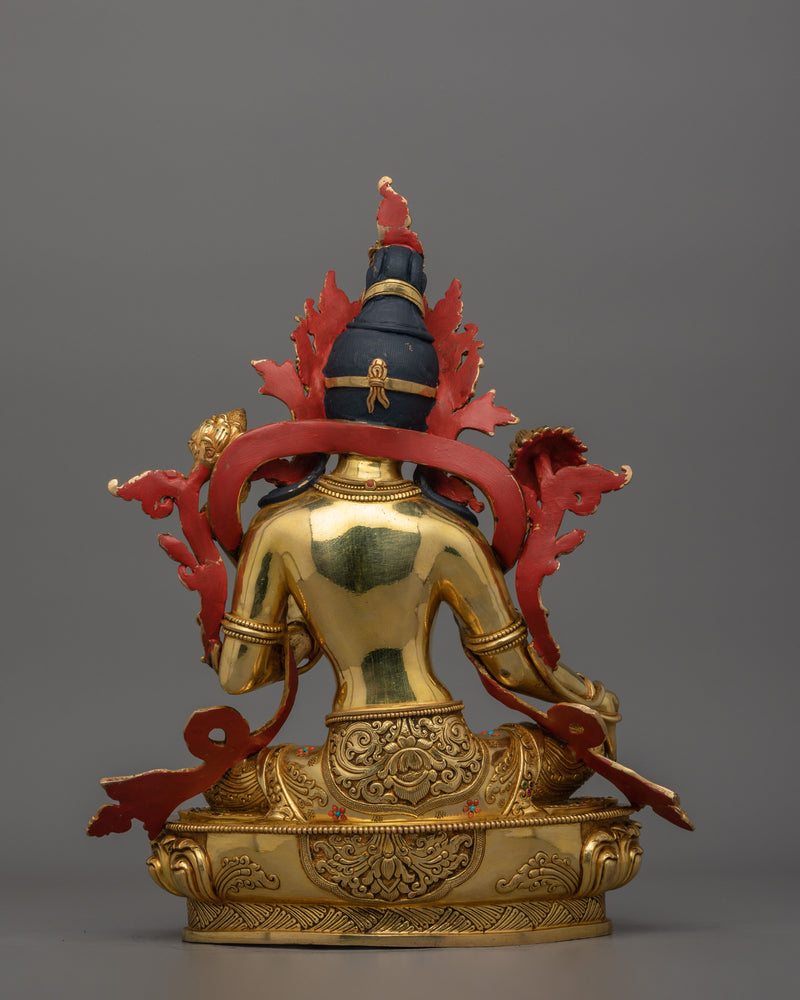 Goddess Green Tara Figurine |  Deity of Protection and Healing