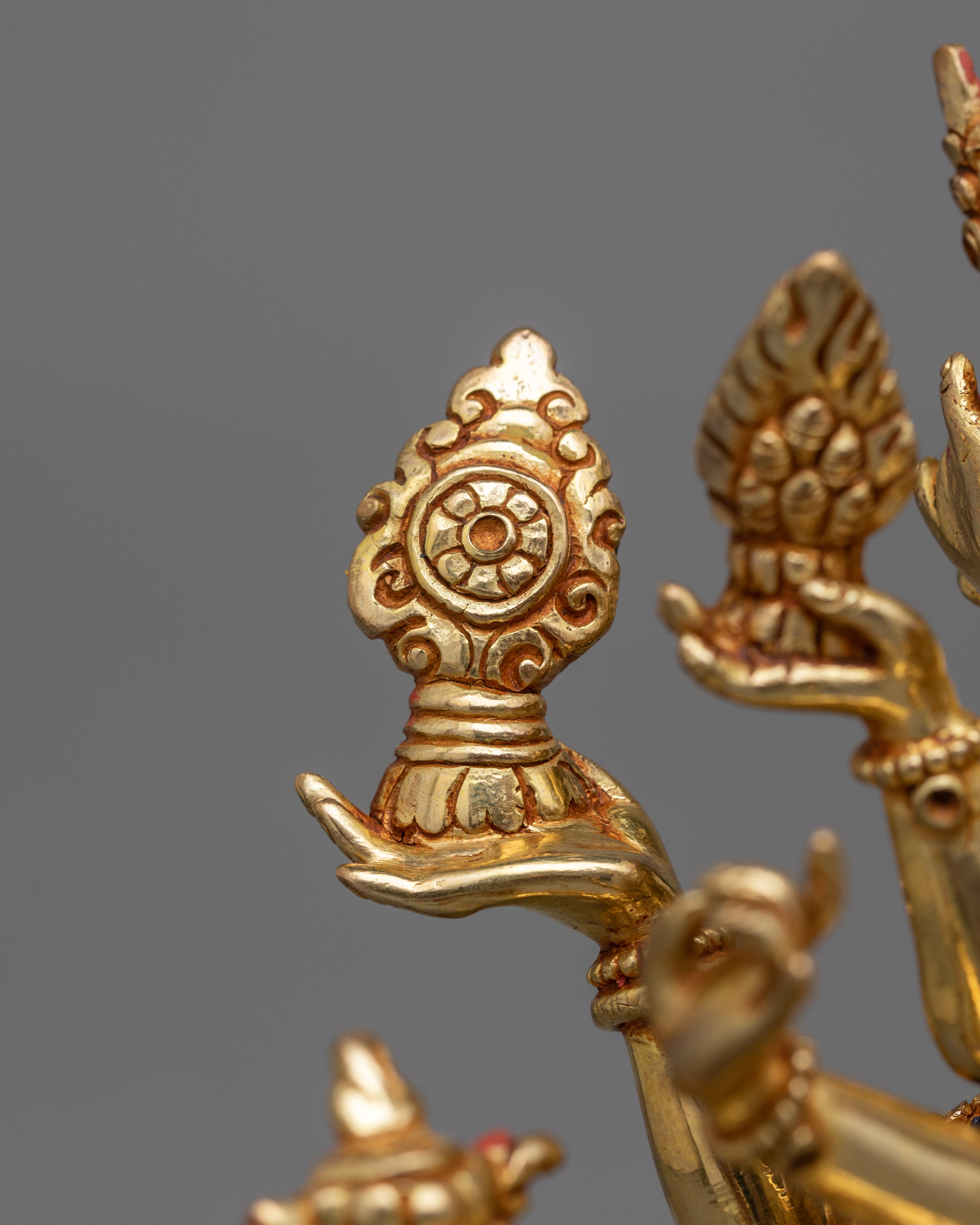 Bodhisattva Deity Guhyasamaja With His Consort Statue | Tantric Meditation Sculpture