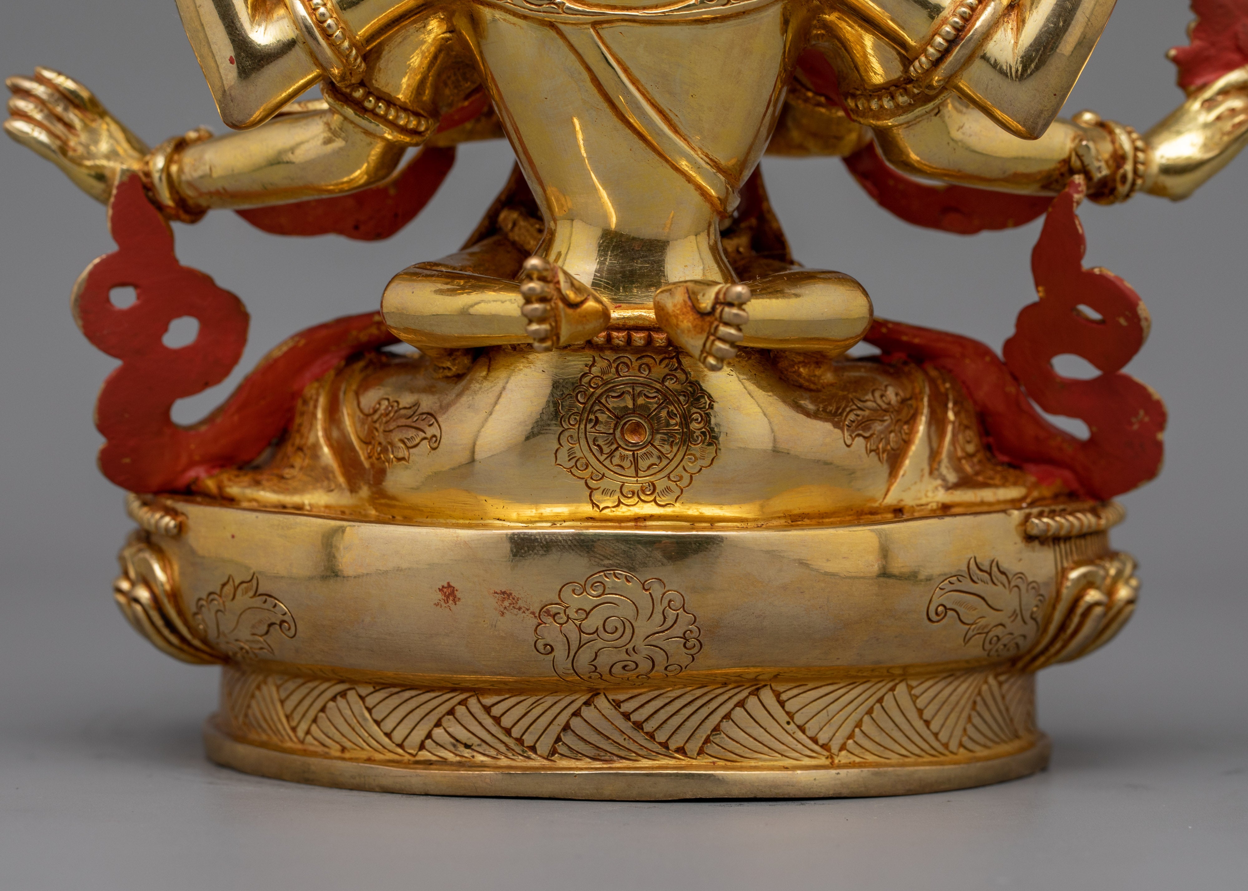 Bodhisattva Deity Guhyasamaja With His Consort Statue | Tantric Meditation Sculpture