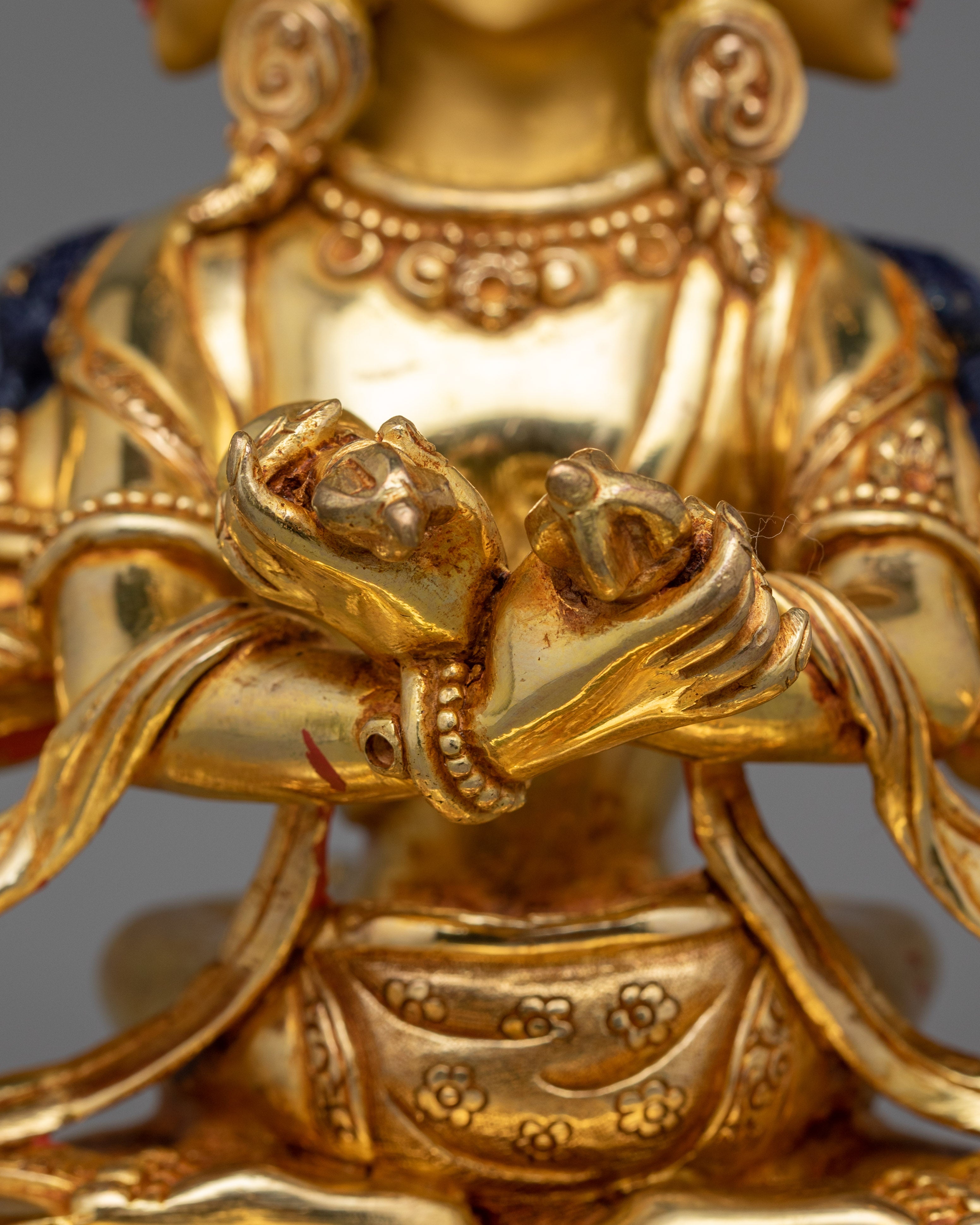 Bodhisattva Deity Guhyasamaja With His Consort Statue | Tantric Meditation Sculpture