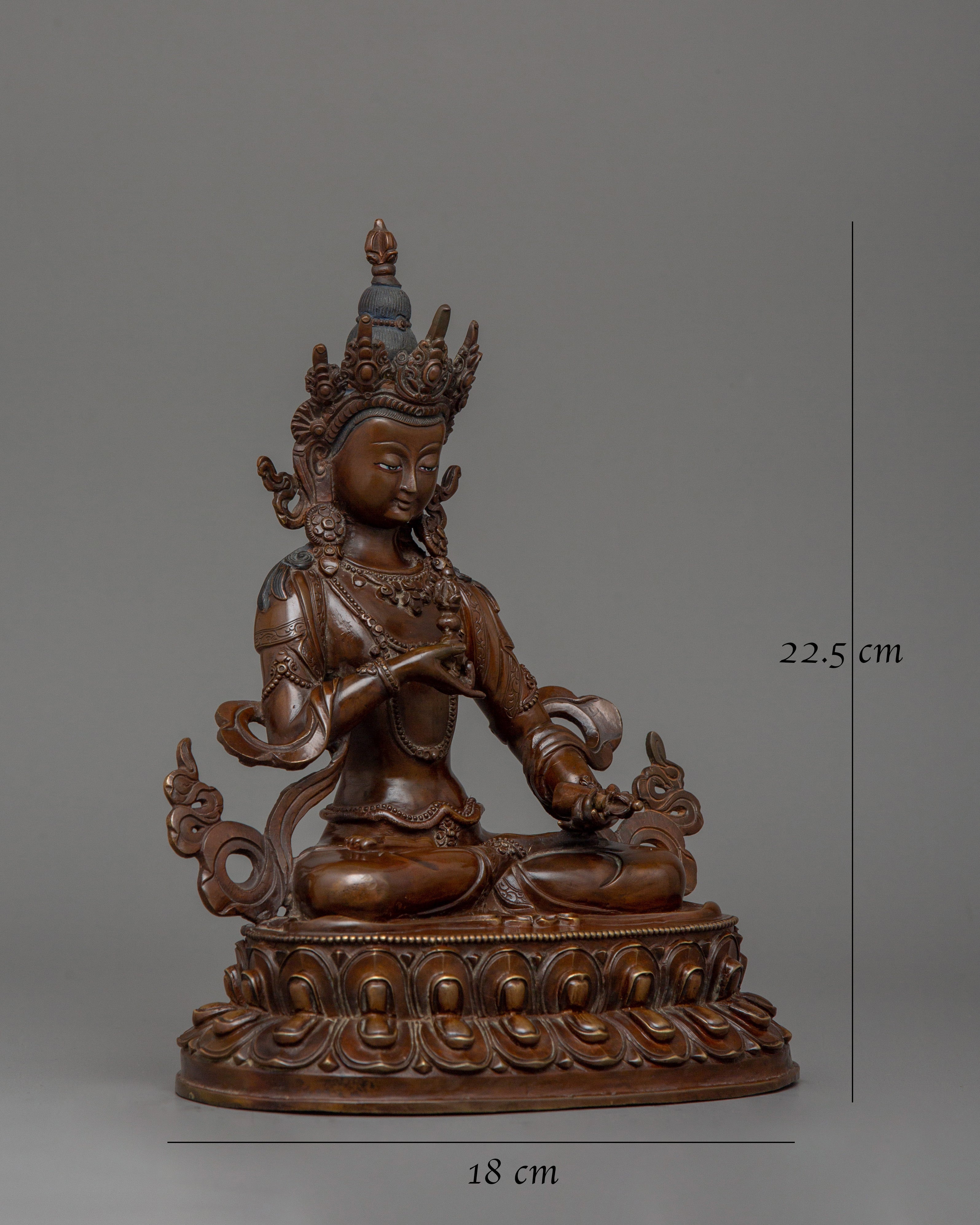 Hand Made Oxidized Vajrasattva 