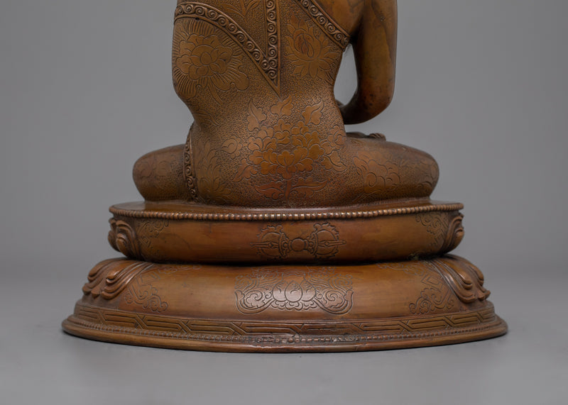 Handmade Historical Buddha Amitabha Statue | Symbol of Infinite Light and Wisdom