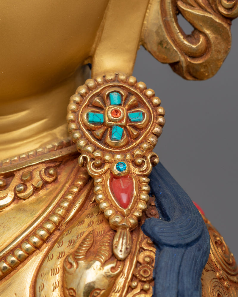 Chenrezig Infinite Compassionate Deity Figurine for Compassion and Serenity