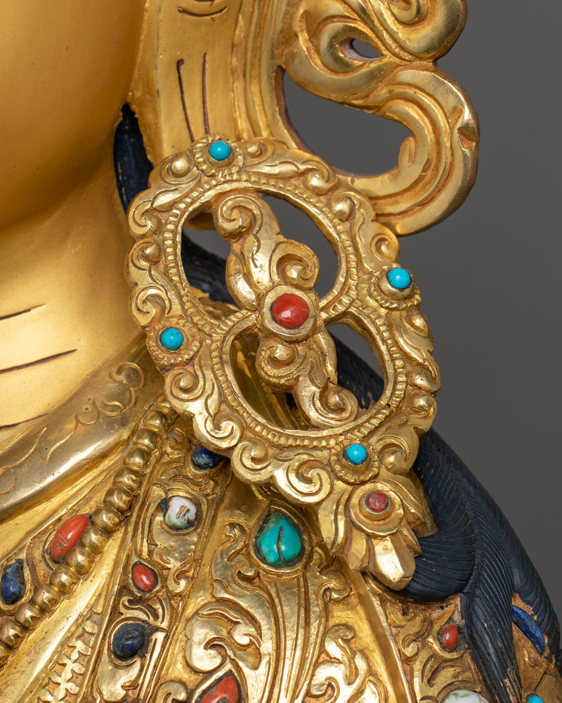 First Lotus Born Deity Guru Rinpoche Statue | Symbol of Spiritual Transformation