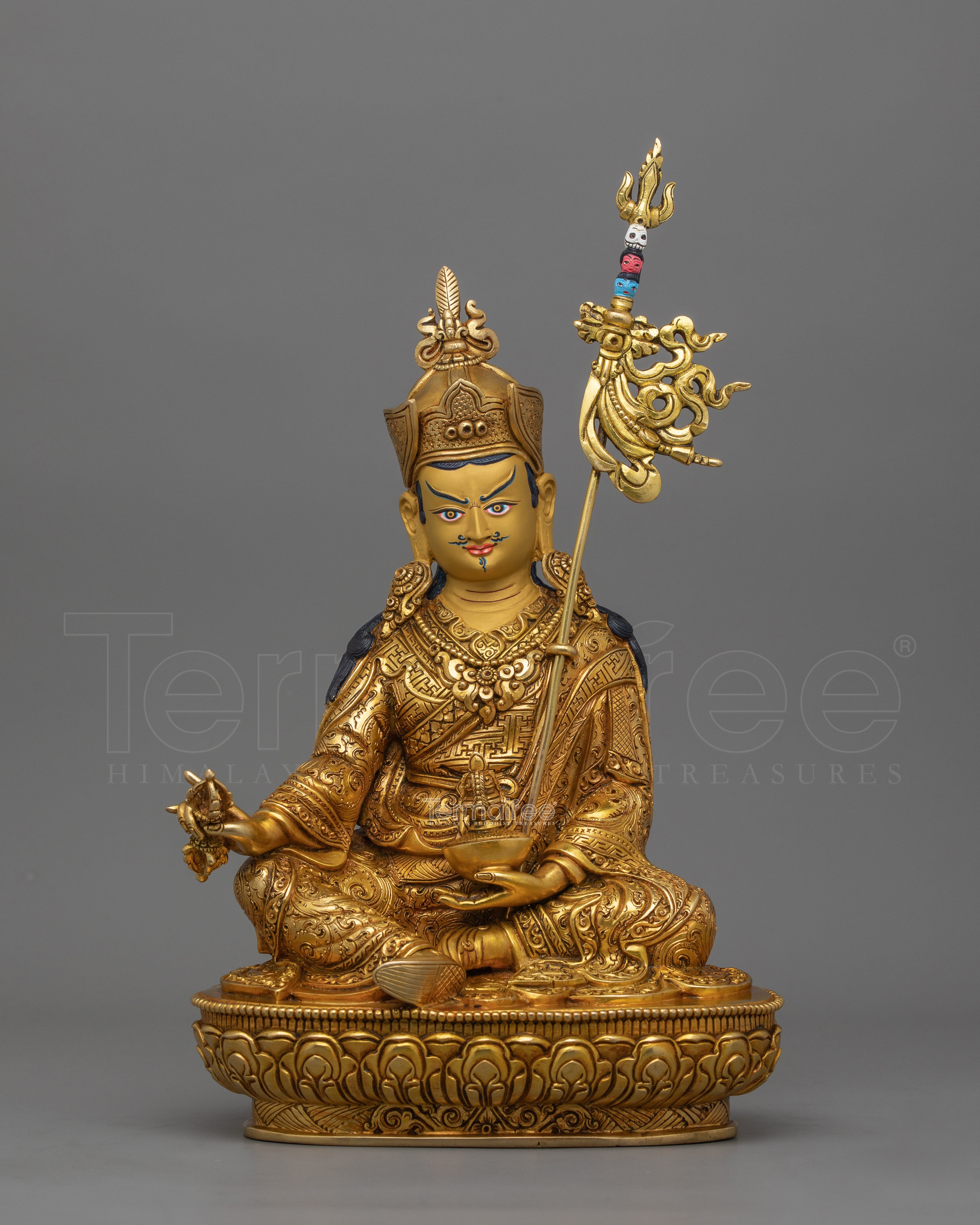 Tantric Master Figurine Guru Rinpoche | Lotus Born Buddha