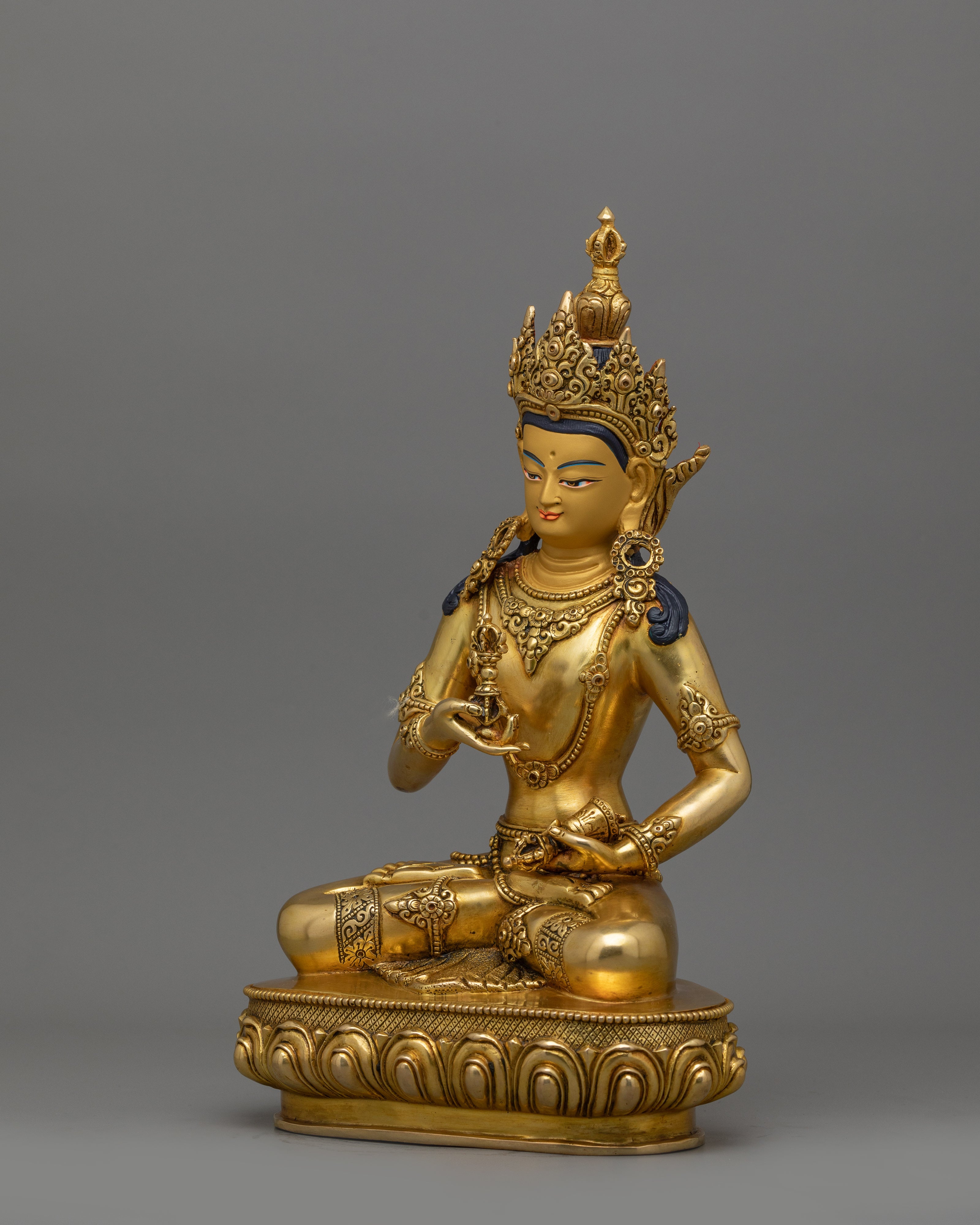 Dorje Sempa Deity (Vajrasattva) Statue | Traditional Himalayan Art