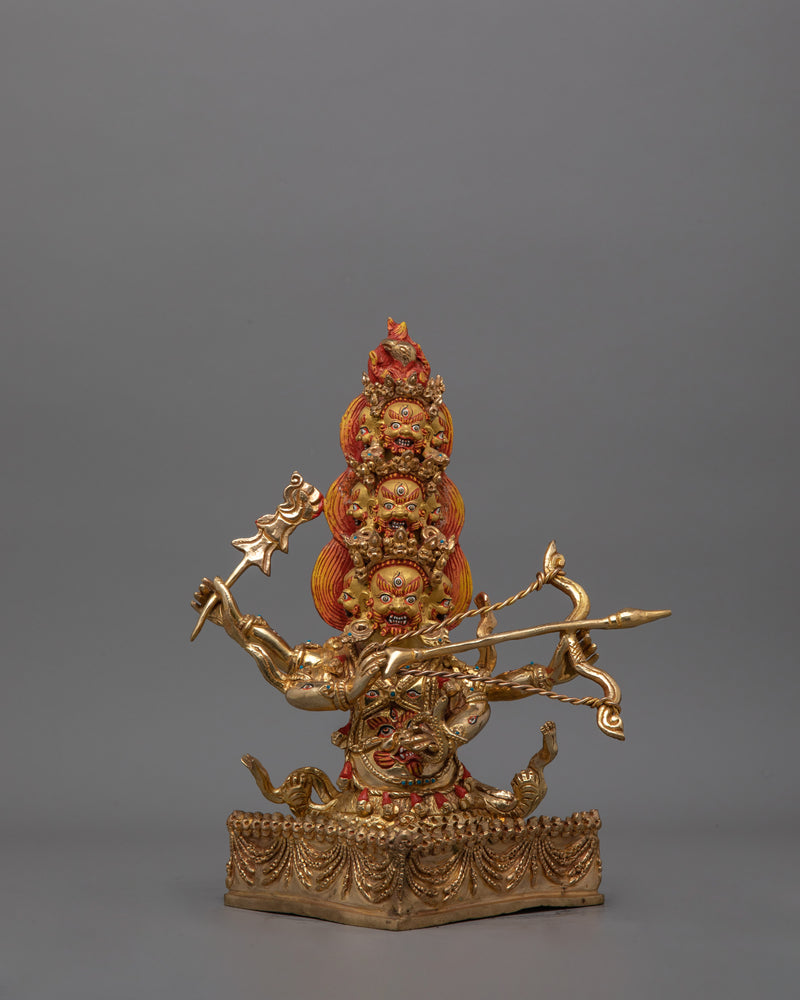 Mahakala Rahula Statue | Tibetan Himalayan Buddhist Deity