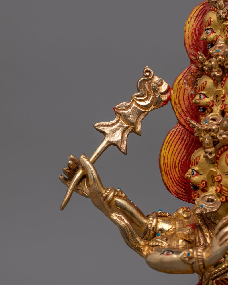 Mahakala Rahula Statue | Tibetan Himalayan Buddhist Deity