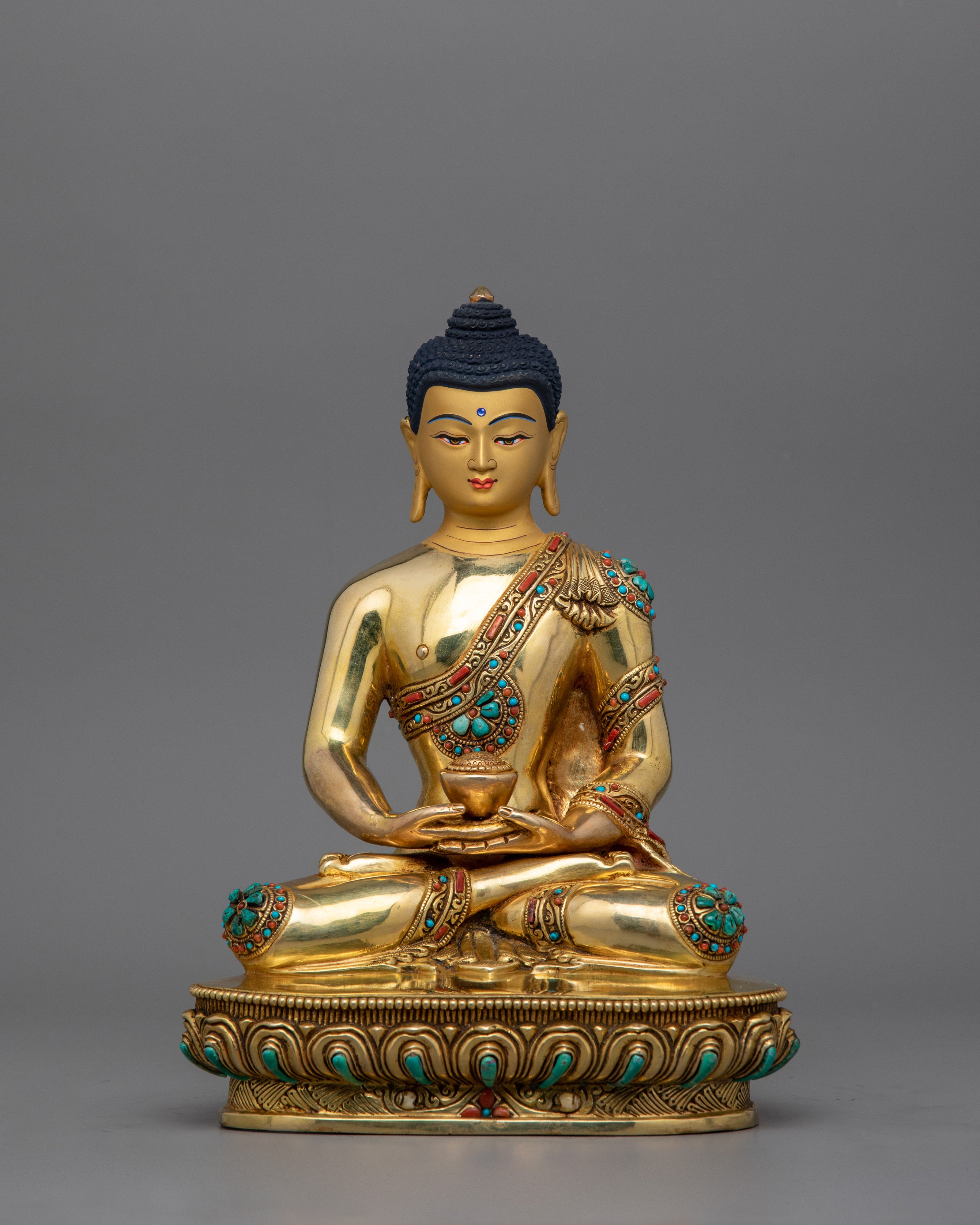 Handmade Pure Land Buddhist Amitabha Buddha Statue | The Buddha of Infinite Light