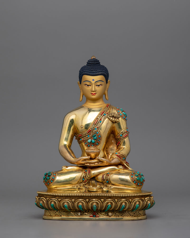 Handmade Pure Land Buddhist Amitabha Buddha Statue | The Buddha of Infinite Light