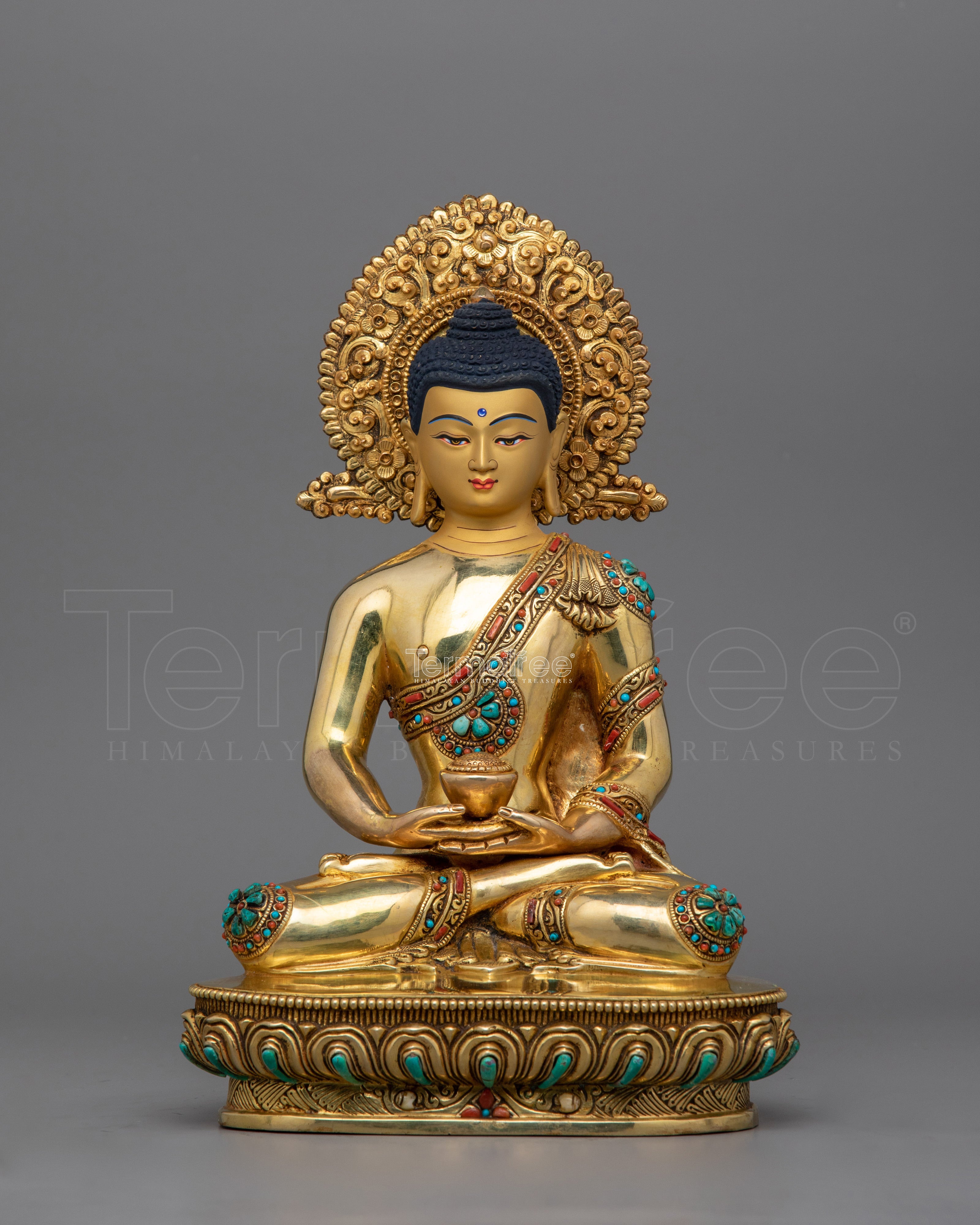 Handmade Pure Land Buddhist Amitabha Buddha Statue | The Buddha of Infinite Light