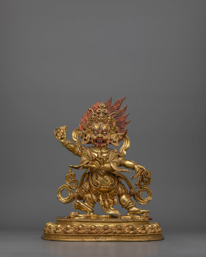 Four Armed Butadamara Statue | Protector Against Negative Forces