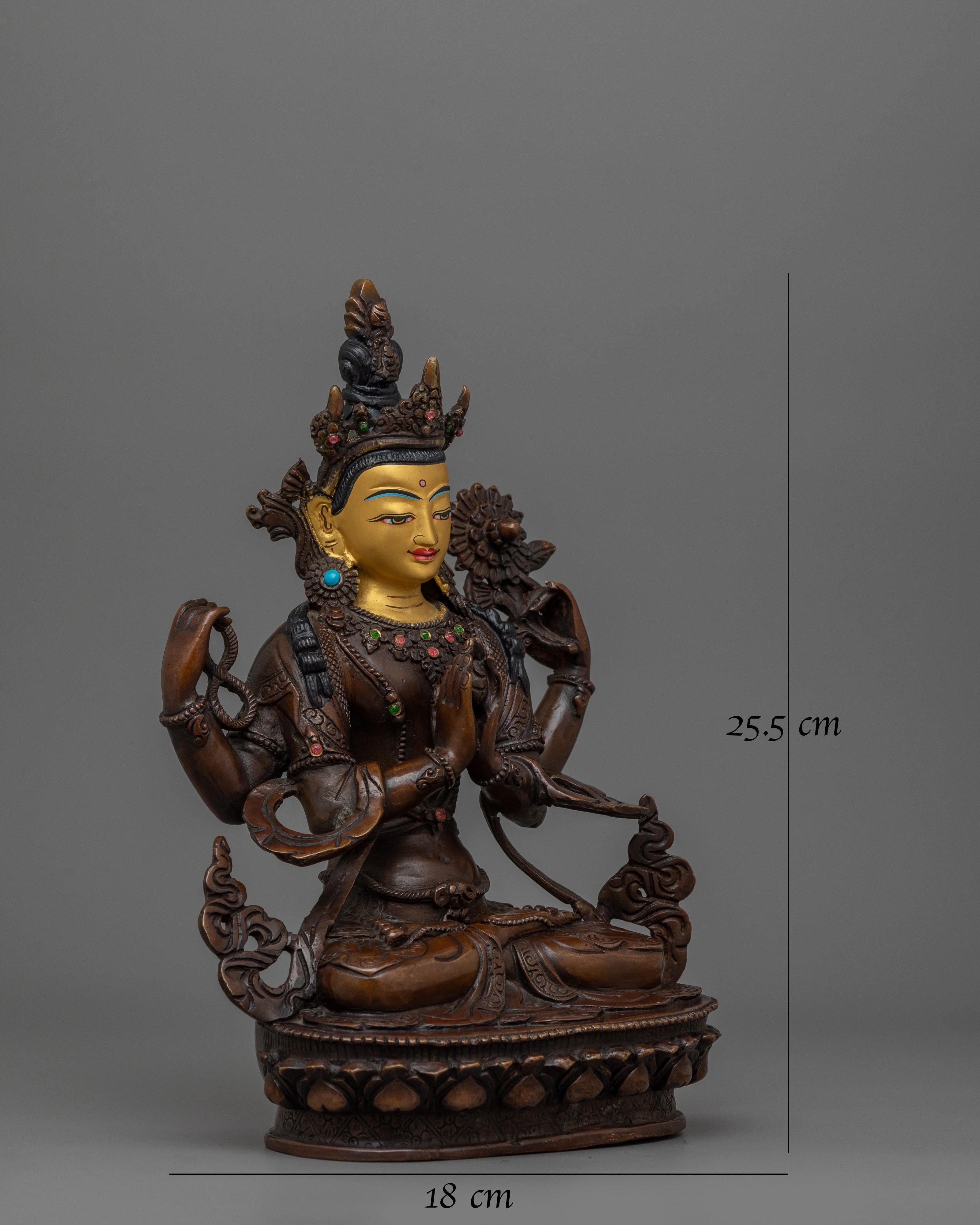 Himalayan Sacred Deity Chenresig
