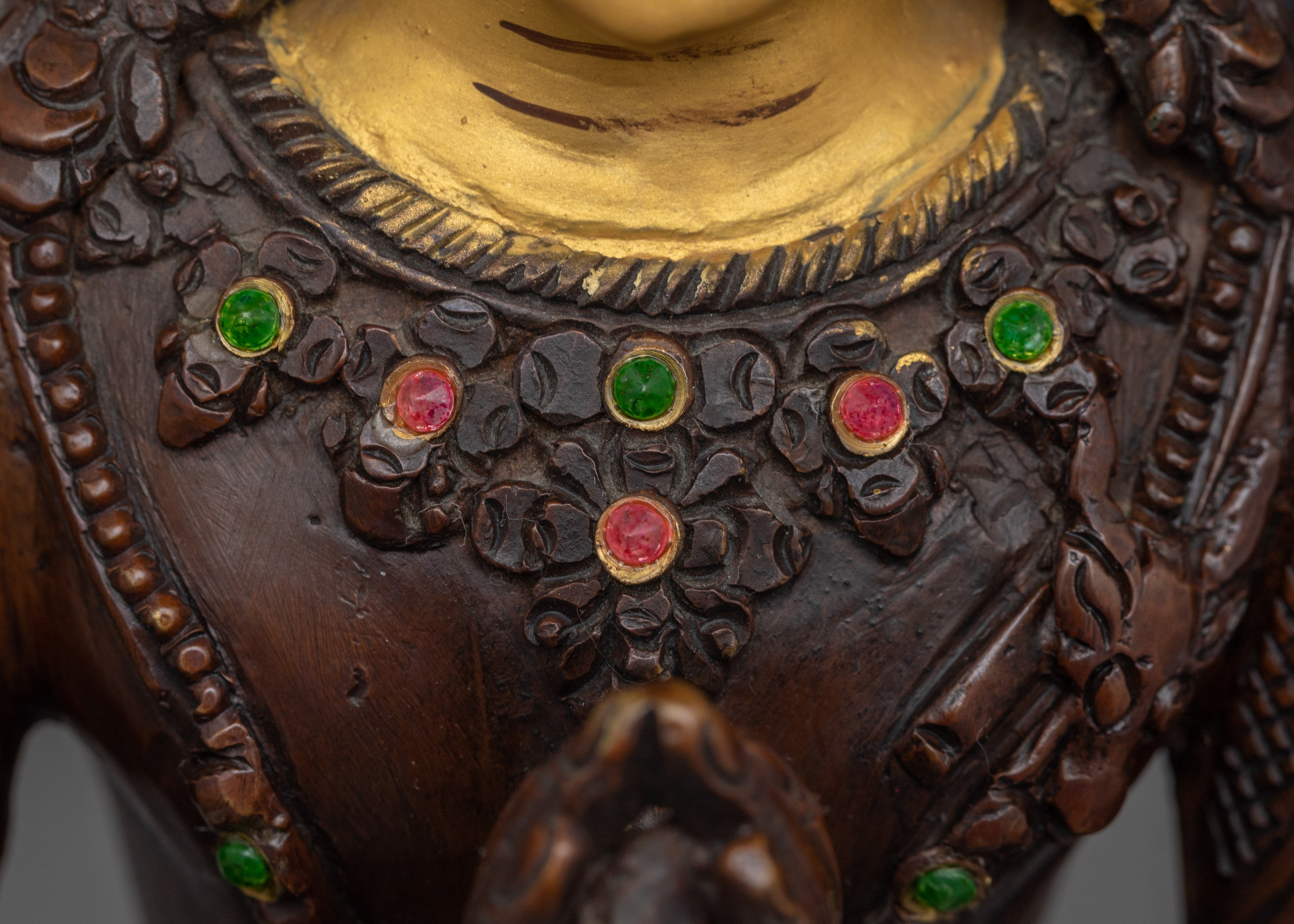 Himalayan Sacred Deity Chenresig Statue | Buddhism Dharma Artwork