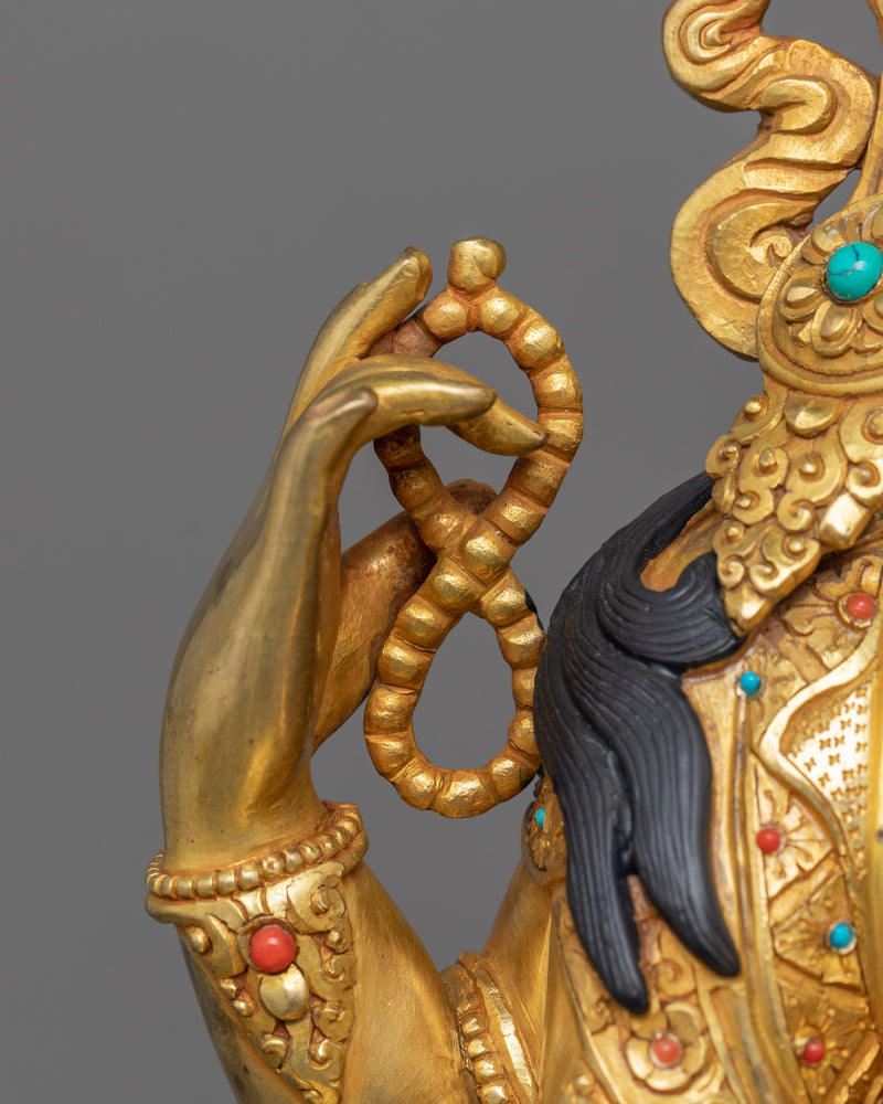 Handmade Beautiful Chenrezig Sculpture | A Symbol of Boundless Love