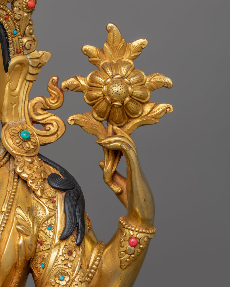 Handmade Beautiful Chenrezig Sculpture | A Symbol of Boundless Love