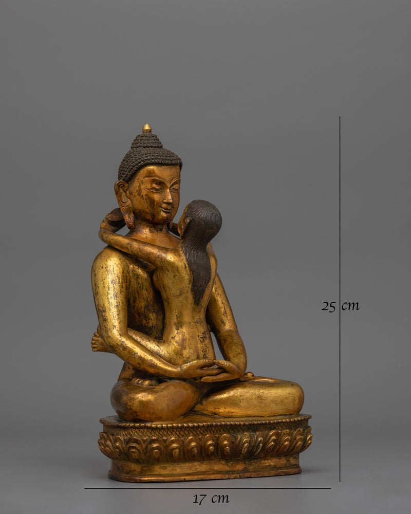 Samantabhadra and his Consort Sculpture